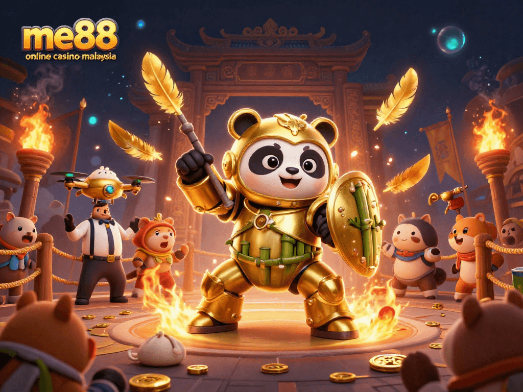 Engage in thrilling gameplay at me88 online casino malaysia with dynamic illustrations of gold coins and expert strategies.