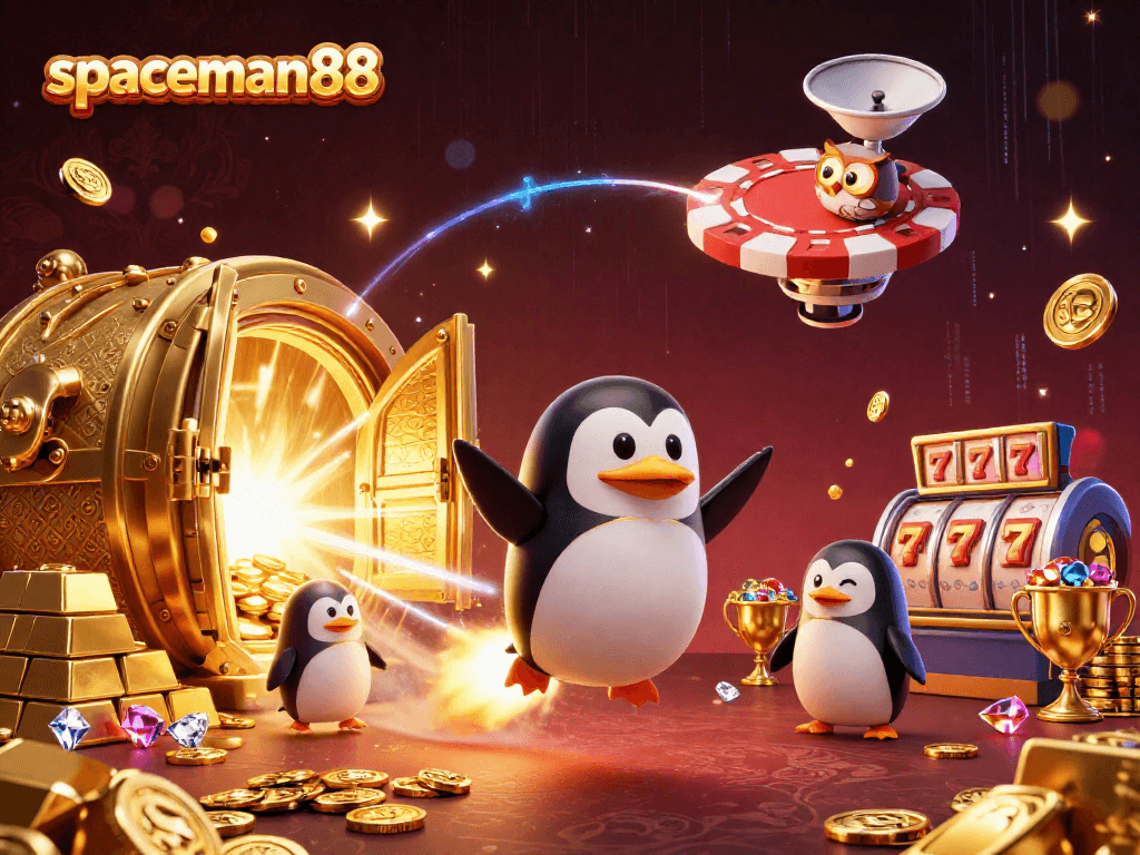 Engage with spaceman88's thrilling adventure among slot reels and treasures in deep space.