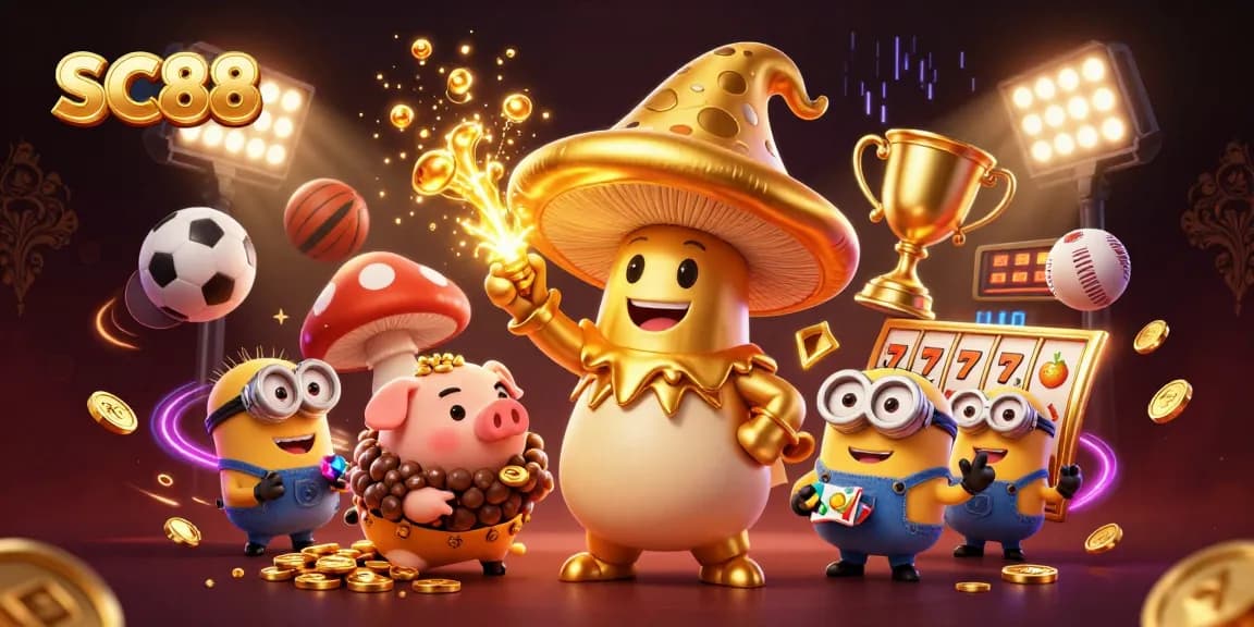 Experience thrilling gameplay at SC88 featuring vibrant characters and rich casino elements.