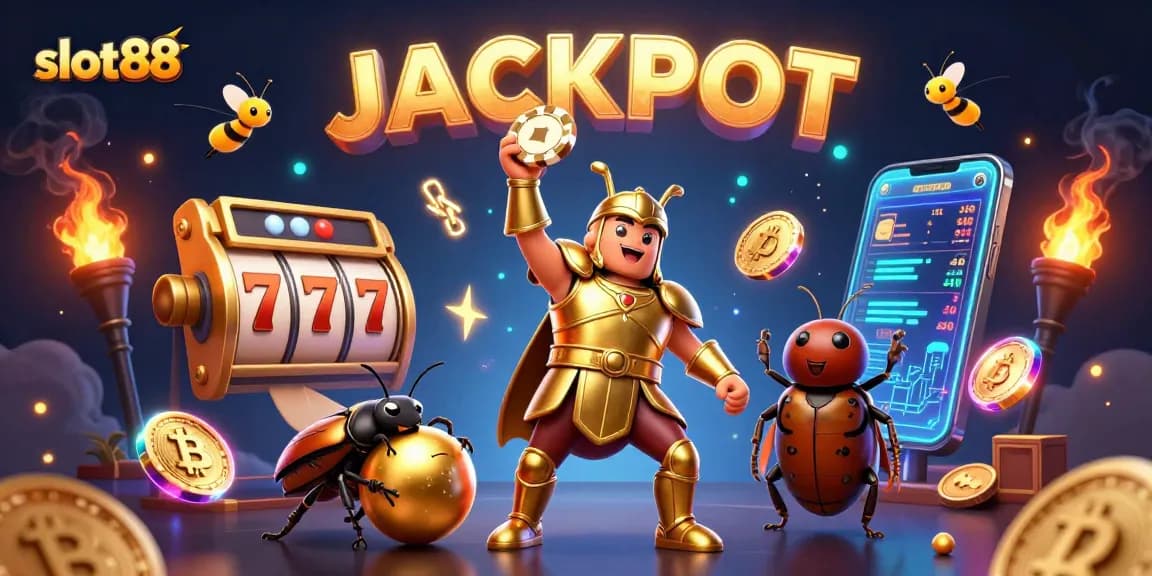 Slot88 menghadirkan jackpot besar dalam permainan, dengan karakter kartun menarik dan elemen kasino!