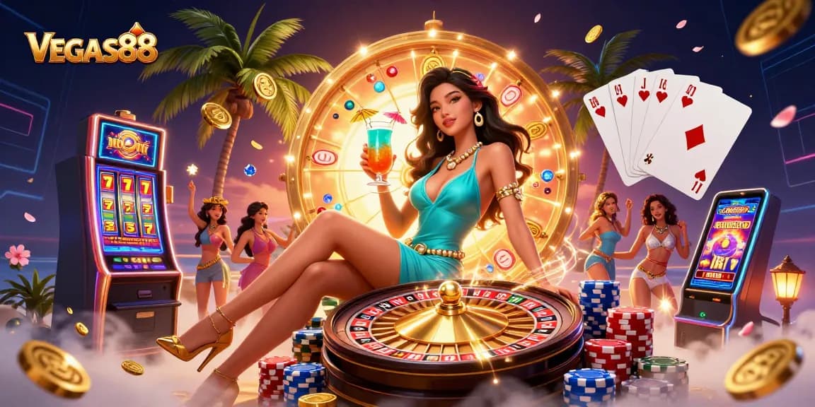 Experience the thrill of winning at VEGAS88 with stunning slots and vibrant casino games.