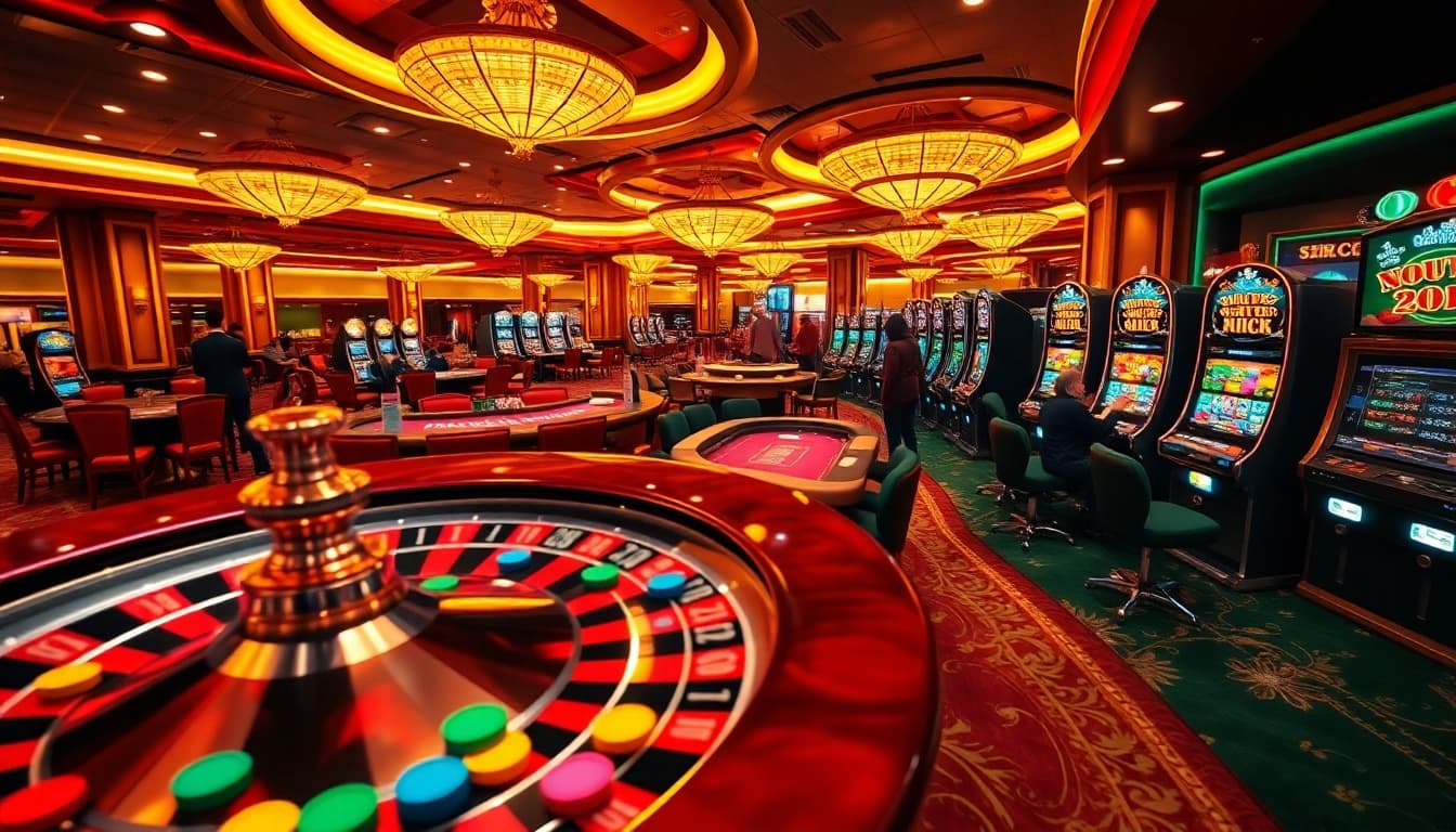 Nohu90i.com offers thrilling casino excitement with vibrant roulette, poker tables, and slot machines.