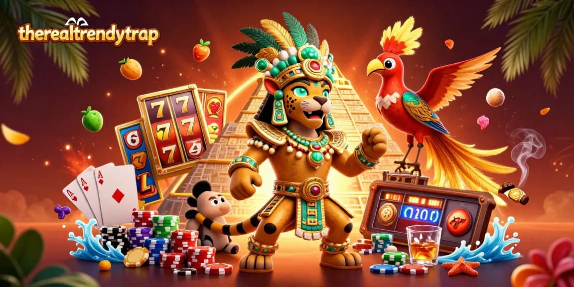 Rasakan sensasi jackpot di therealtrendytrap dengan permainan slot yang seru dan beragam simbol keberuntungan.