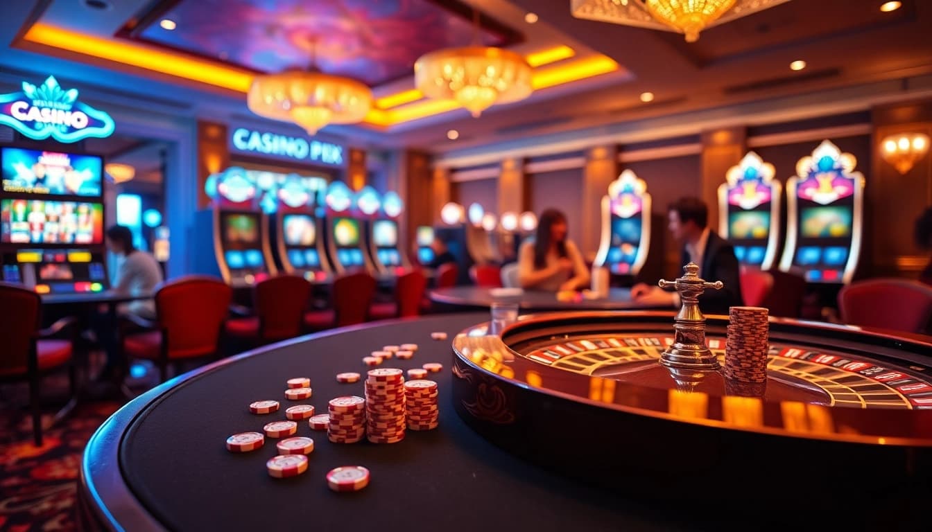 Experience the excitement at cassino pix with vibrant games and thrilling casino action.