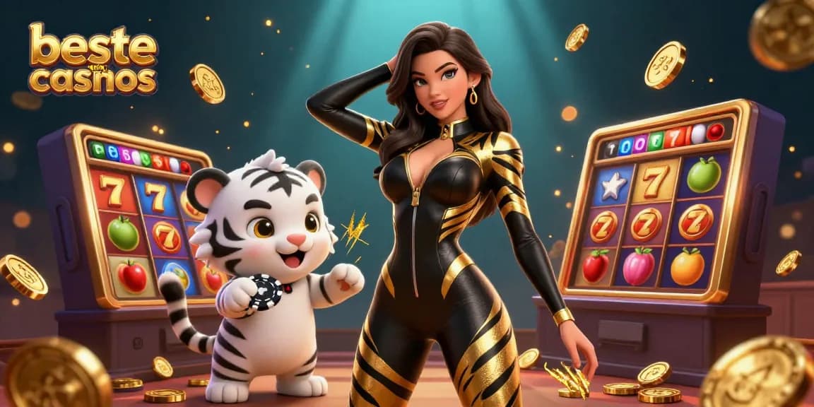 Experience the thrill of beste online casinos with vibrant 3D slots and playful characters.