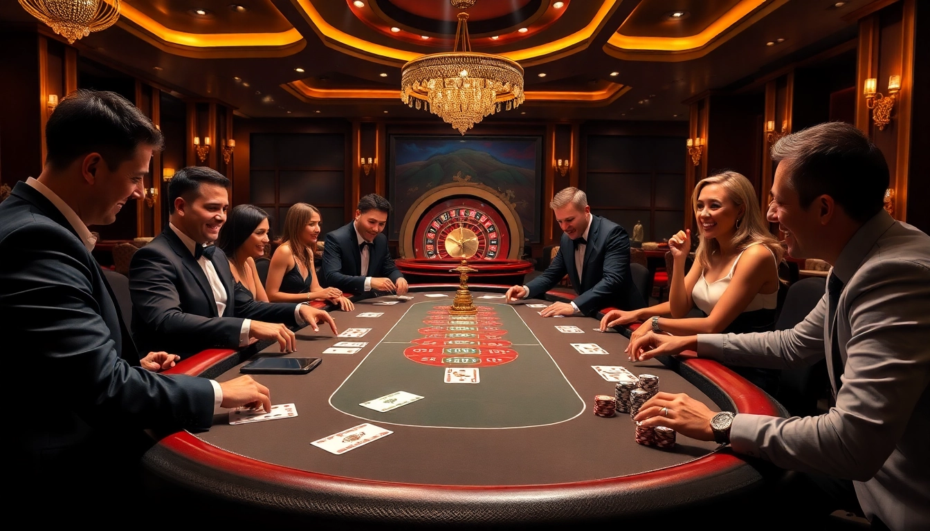Experience high-stakes action at https://ok8386.sh/ with intense poker gameplay and luxurious casino ambiance.