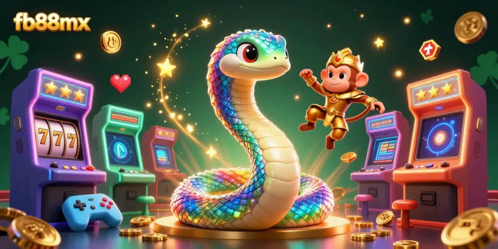 Engage with exciting gaming adventures at fb88mx, featuring vibrant 3D elements and characters.