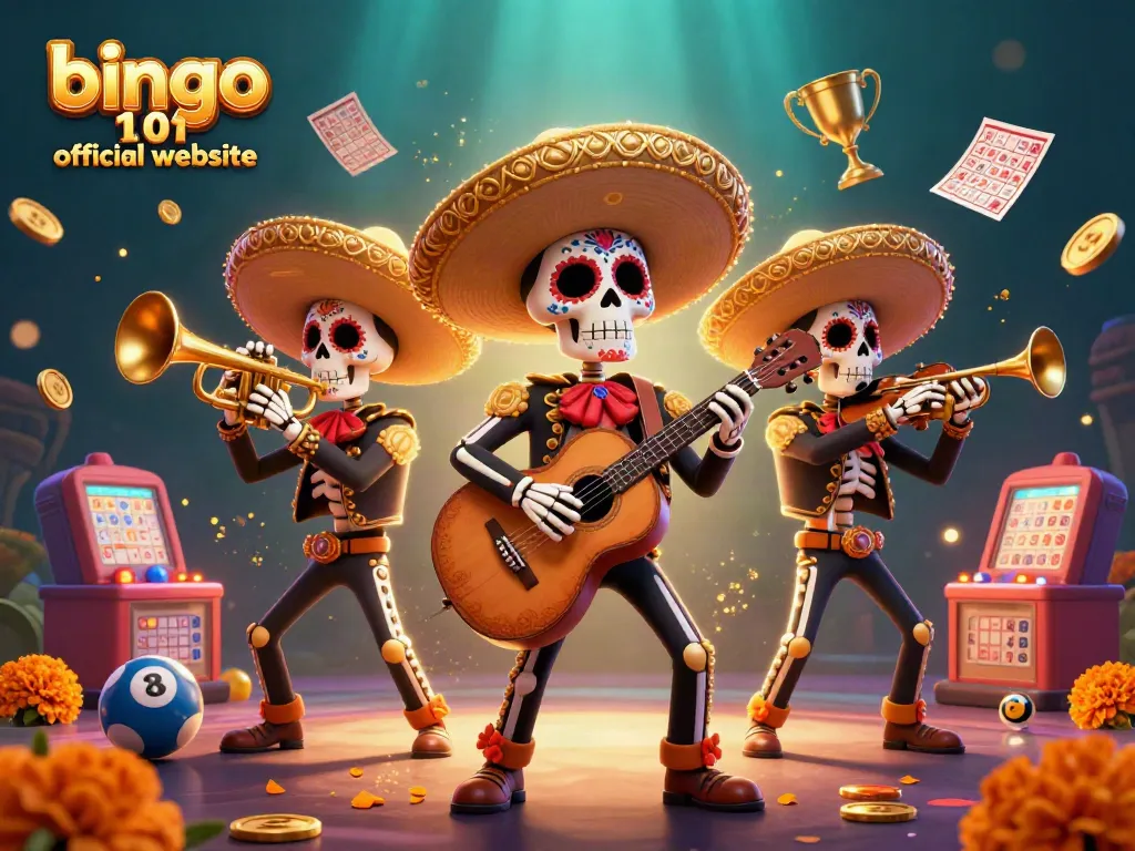 Play bingo with excitement at bingo 101 official website, featuring vibrant characters and elements!