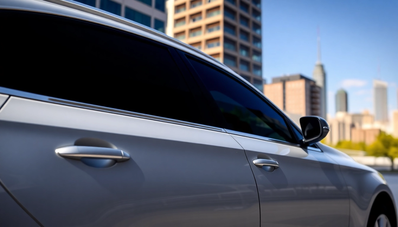 Enhance your vehicle's look with ceramic window tint for superior protection and style.