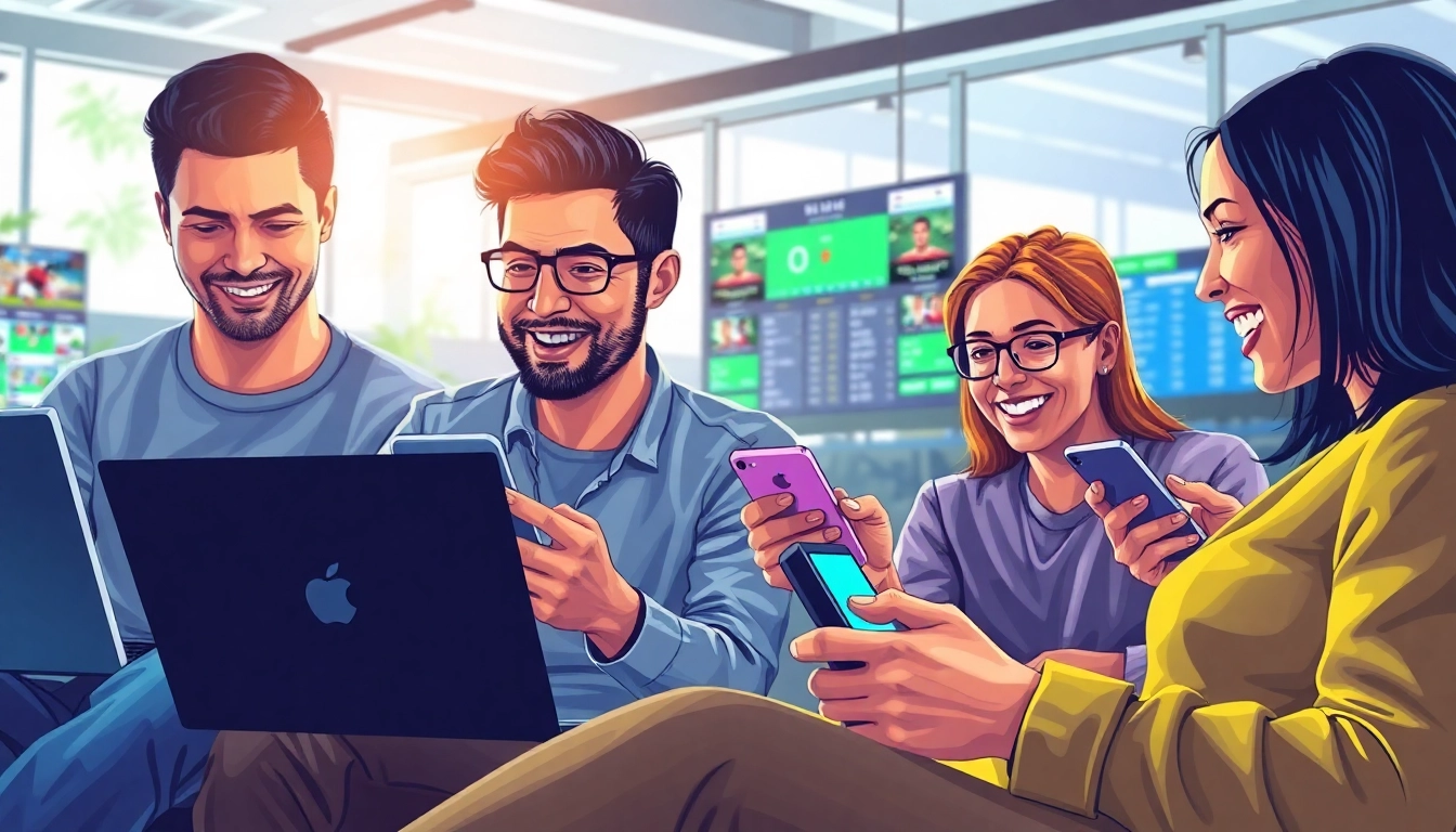 Engaging participants in online betting activities with excitement and technology.