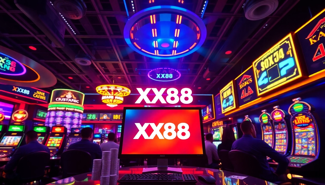 Experience the excitement of XX88 HOW with engaging online casino games in a colorful gaming environment.