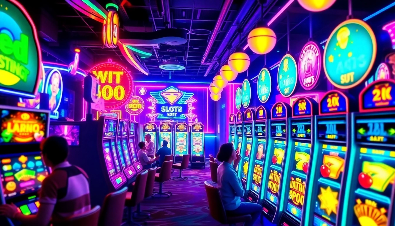 Situs kode4d showcasing exciting online slot games in a vibrant virtual casino