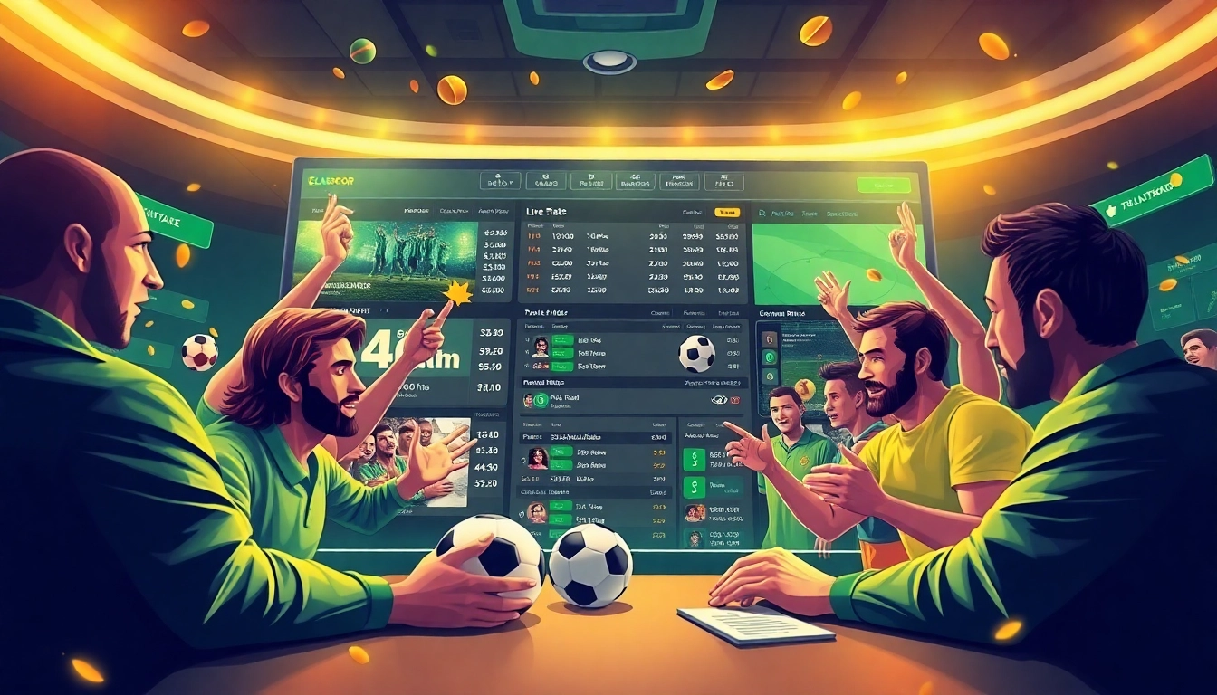 Experience the excitement of bolagacor with a vibrant online gambling scene featuring football betting.