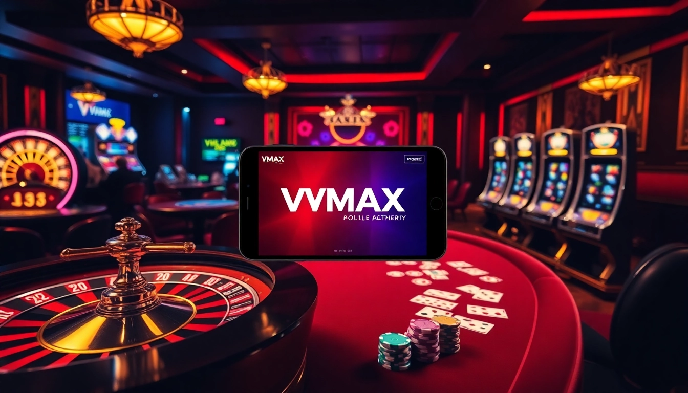 Experience excitement and rewards at https://vmaxso.uk/ with vibrant casino gaming scenes featuring roulette and poker.
