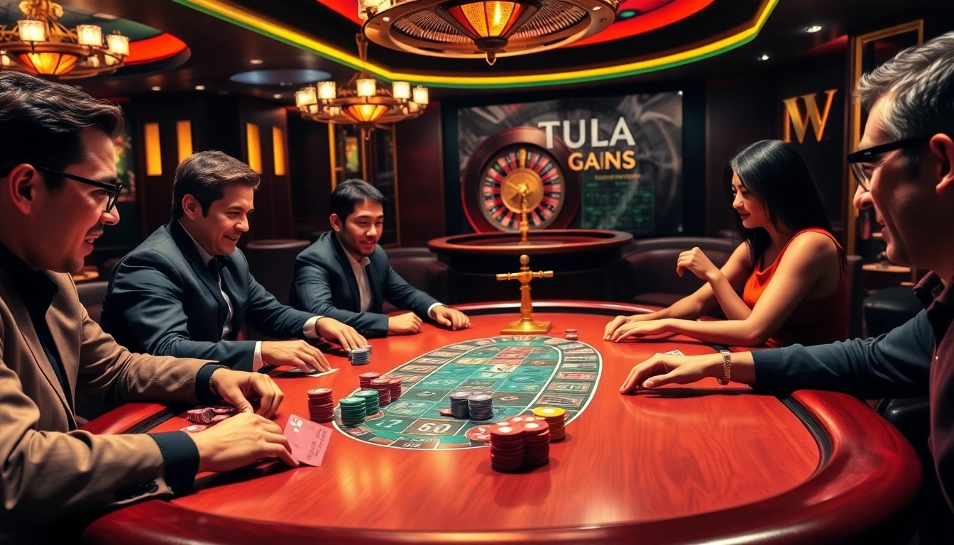 Intense poker gameplay at https://789f.town/ with vibrant chips and focused players.