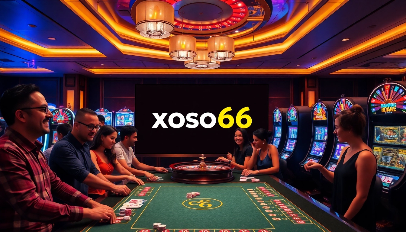 Join the excitement at xoso66 as players enjoy thrilling casino games and vibrant slot machines.