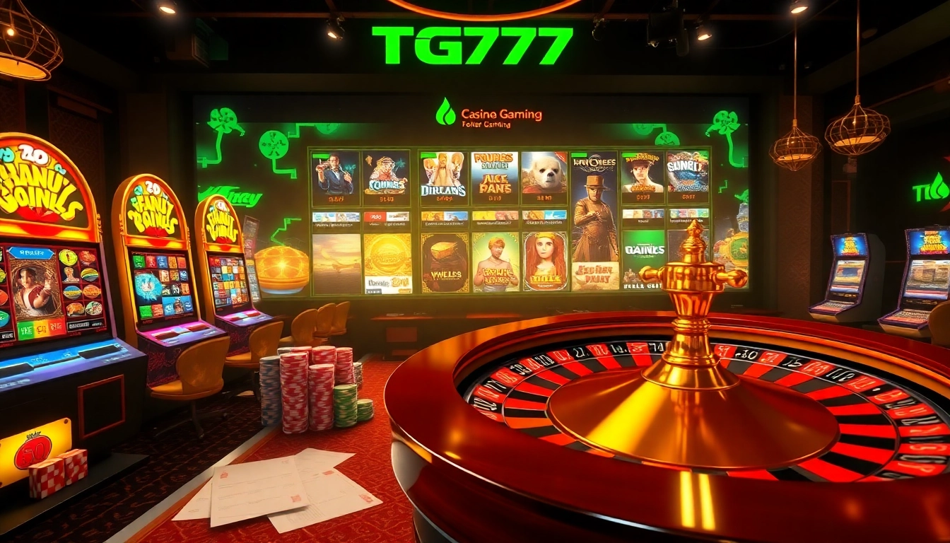 Engage in thrilling online gaming options at https://tg777.one/ with vibrant casino visuals and exciting rewards.
