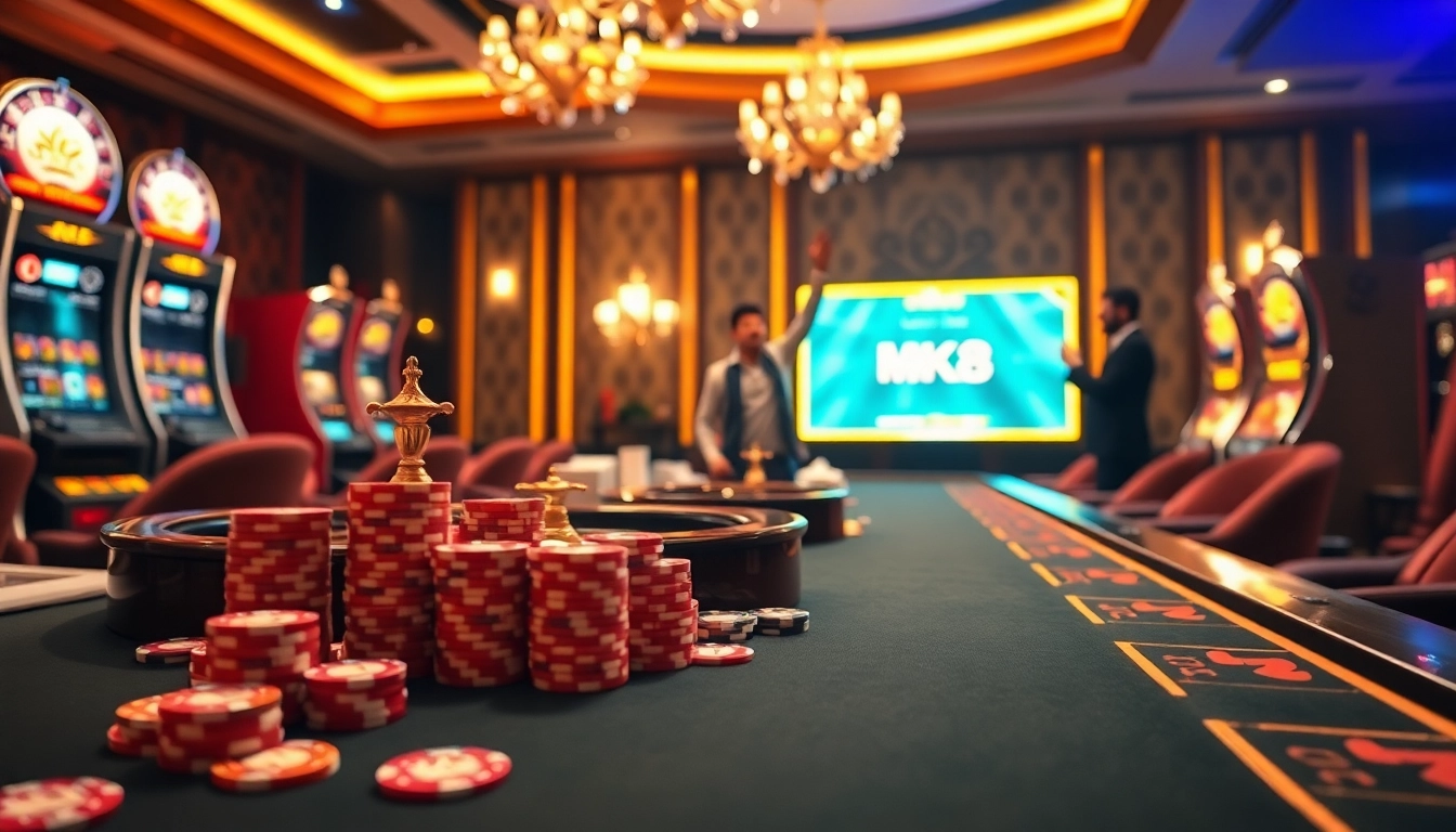 Experience exceptional thrills by สมัคร MK8 as you revel in this luxurious casino ambiance featuring vibrant games and elite players.