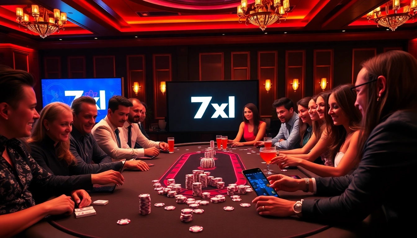 חוויית משחק מרגשת עם הורדת 7xl בערב פוקר יוקרתי מלא בהתרגשויות.